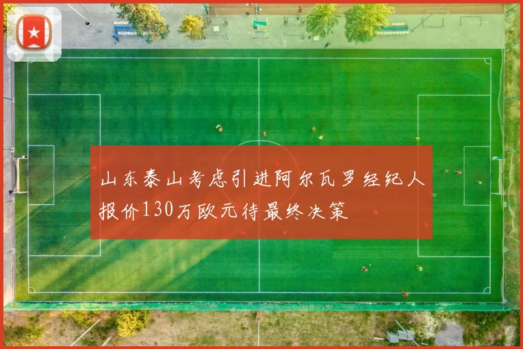 山东泰山考虑引进阿尔瓦罗经纪人报价130万欧元待最终决策