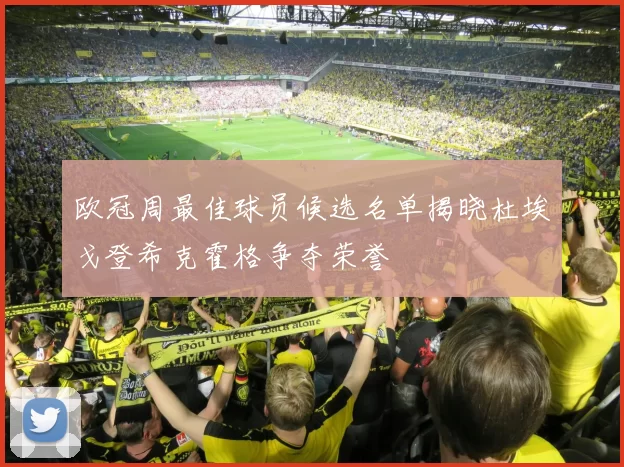欧冠周最佳球员候选名单揭晓杜埃戈登希克霍格争夺荣誉